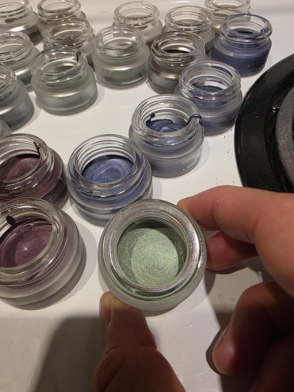 Plastic Free Shimmery Cream Eyeshadow Made With Organic Ingredients